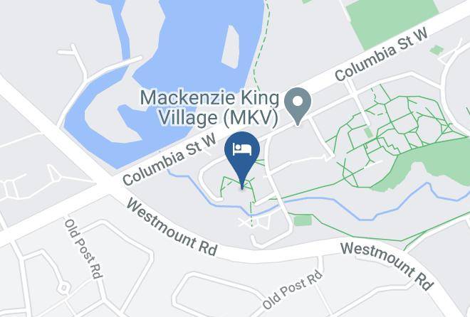 Waterloo - University Of Waterloo Summer Accommodation Maps