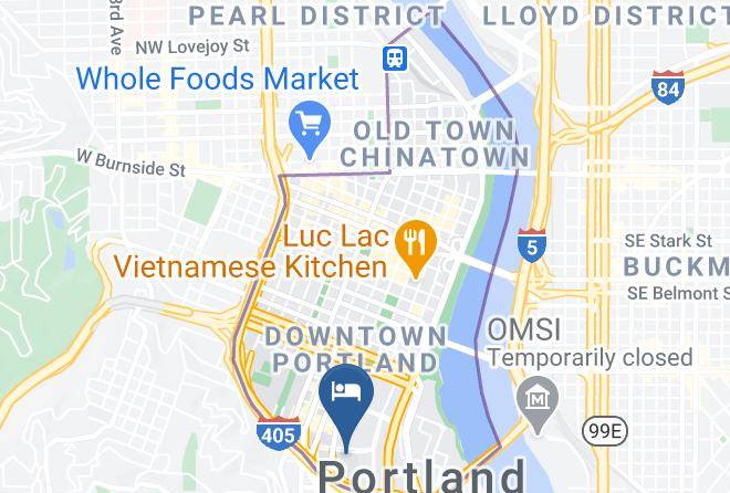 Multnomah - University Place Hotel & Conference Center Maps