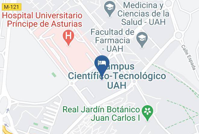 Residencia Universitaria Giner De Los Rios Map