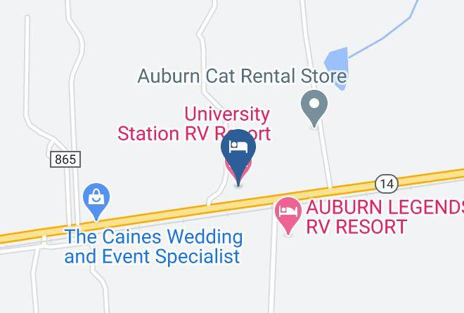 Lee - University Station Rv Resort Maps
