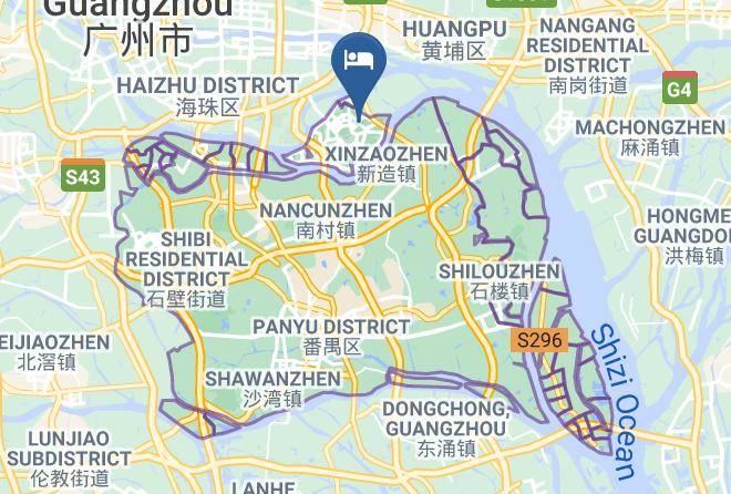 Guangzhou - University Town International Hotel Maps