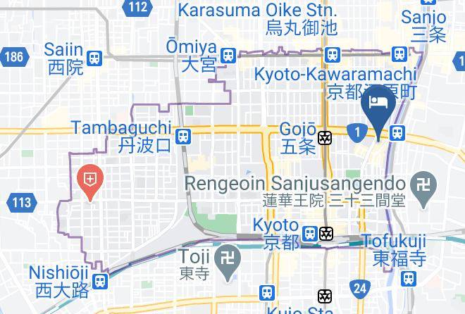 Unknown Kyoto Map