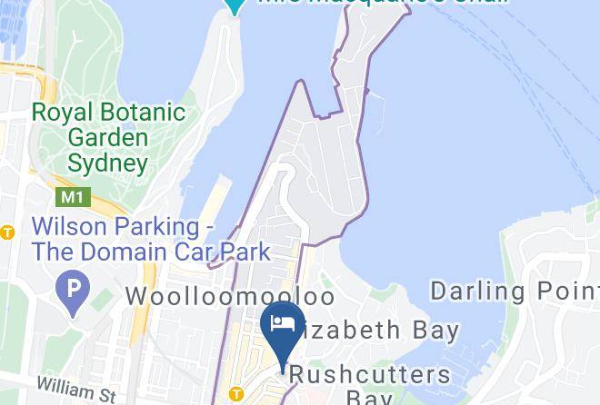 Uno Hotel Sydney Map