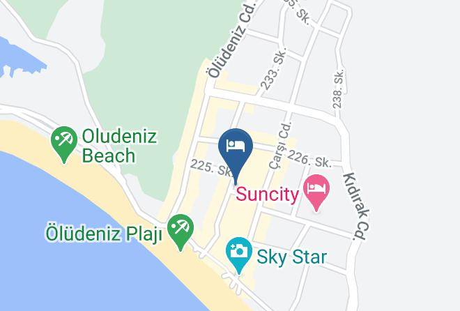 Fethiye - Unsal Hotel Maps