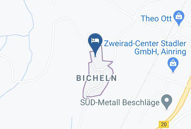 Berchtesgadener Land - Unterfurberg Hof Maps