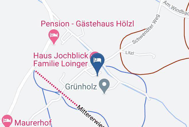 Kitzbuhel - Untergrunholz Maps