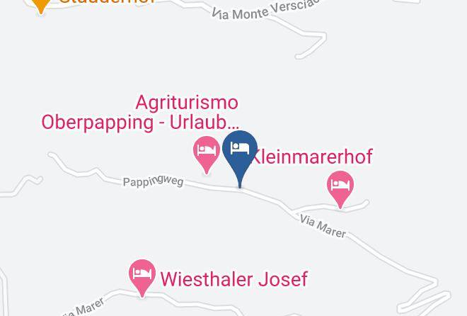 Bolzano - Unterpappinghof Maps