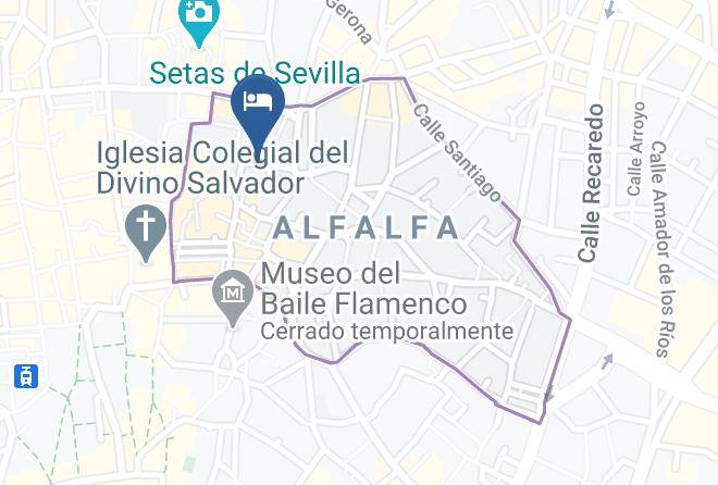 Seville - Unuk Hotel Maps