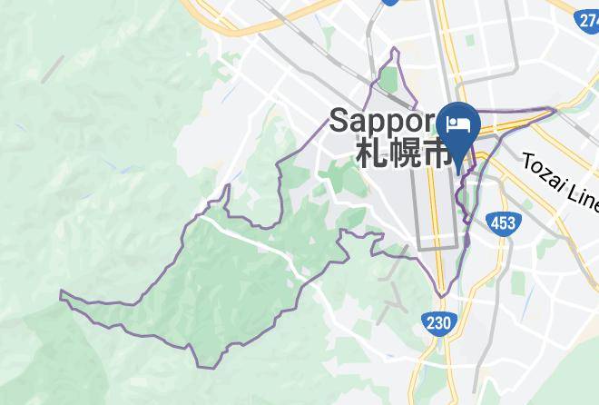 Unwind Hotel & Bar Sapporo Map