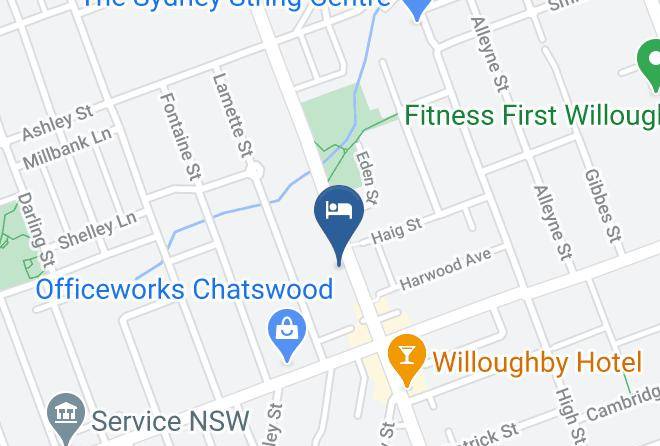 Willoughby - Unwind In A Garden In Chatswood Maps