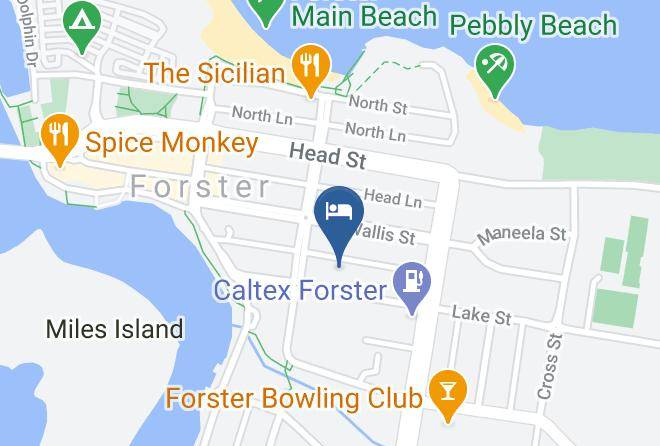 Mid Coast - Unwind & Relax Forster Maps