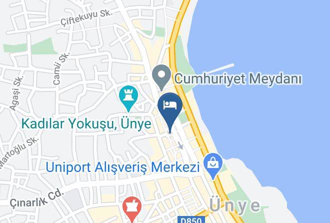 Unye - Unye City Otel Maps