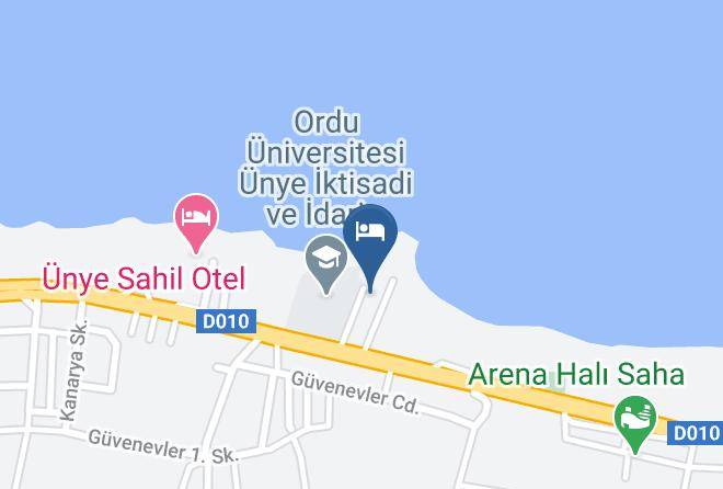 Unye - Unye Otel Kent Maps