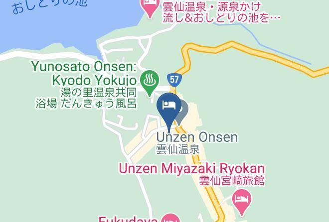 Unzen City - Unzen Sky Hotel Maps