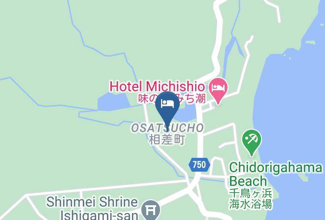 Osatsu Pacific Hotel Map