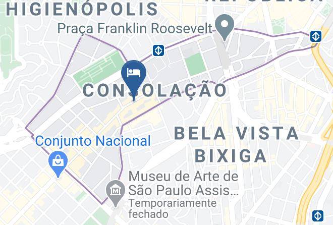 Sao Paulo Solacao - Uotel Augusta Maps