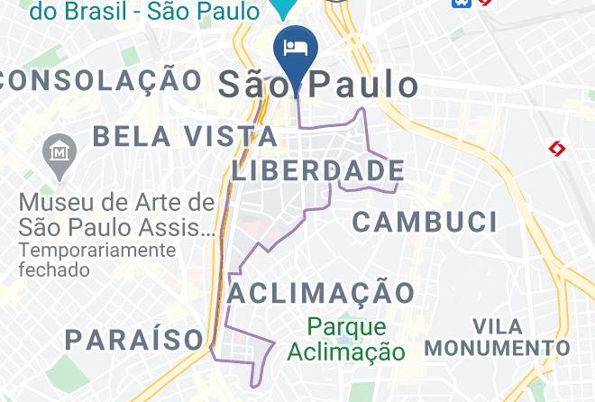 Sao Paulo Se - Uotel Liberdade Maps