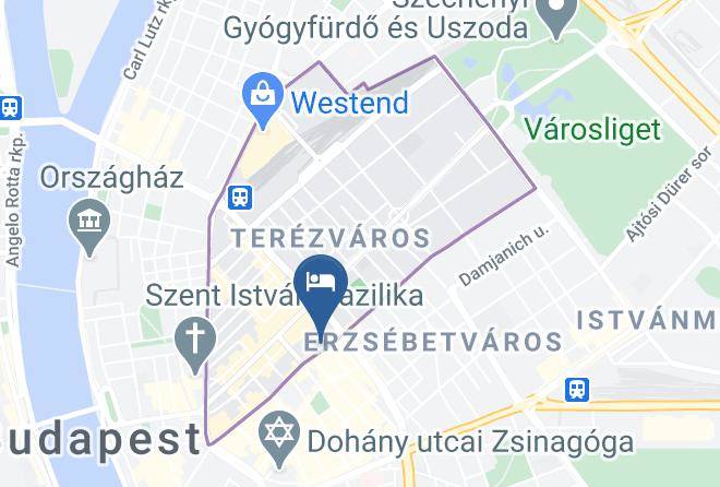 Upartments Budapest Map