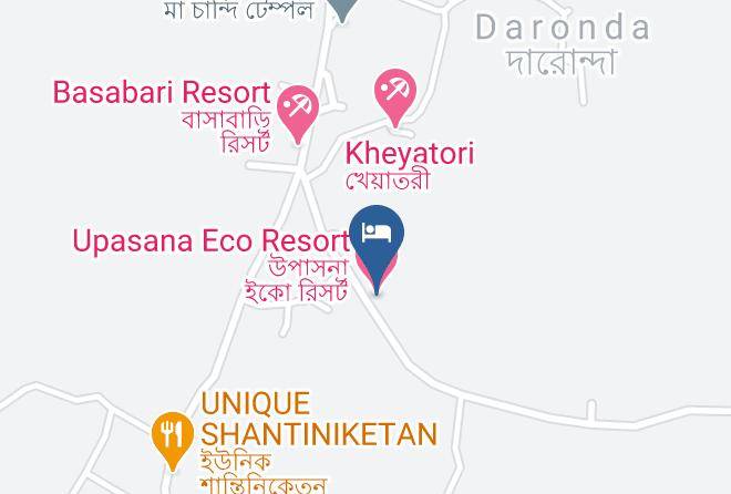 Upasana Eco Resort Map