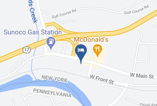 Delaware - Upper Delaware Inn Maps