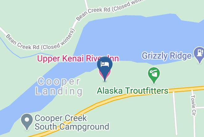 Kenai Peninsula Borough - Upper Kenai River Inn Maps