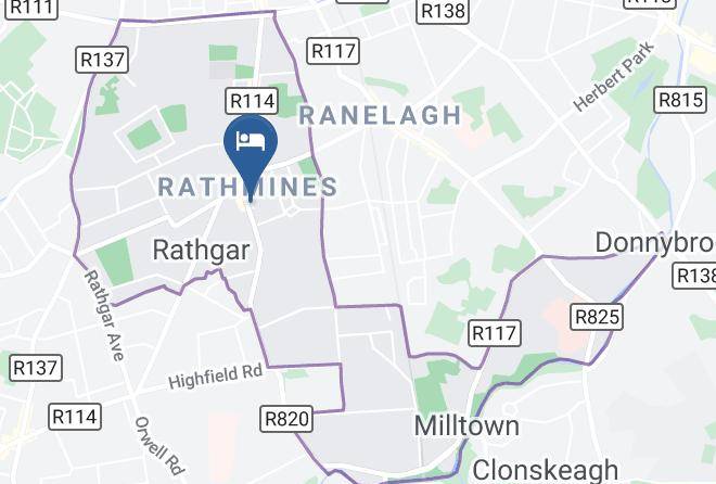 Dublin City - Uppercross Hotel Maps