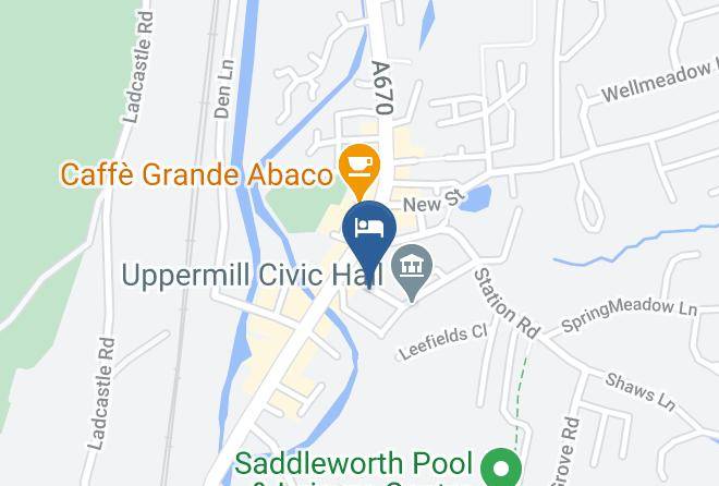 Greater Manchester - Uppermill Central Maps