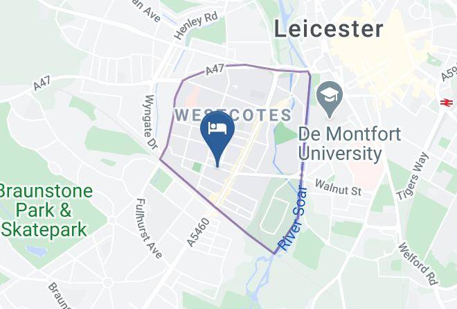 Leicester City - Upperton Road Lodge Maps