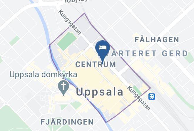 Uppsala - Uppsala City Hostel Maps