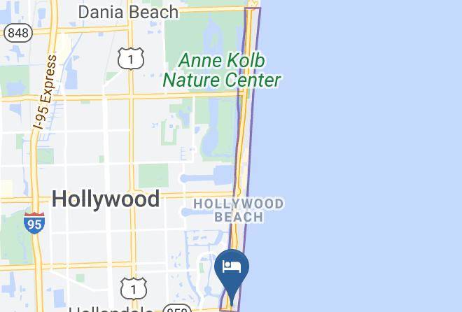 Broward - Upscale Beach Resort Apartments Maps