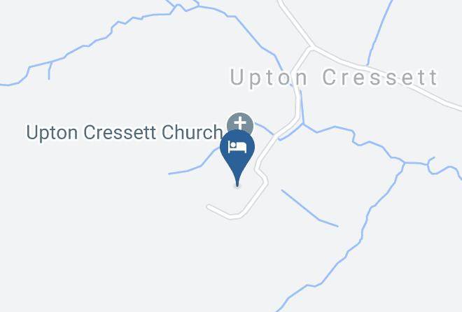 Upton Cressett Hall Map
