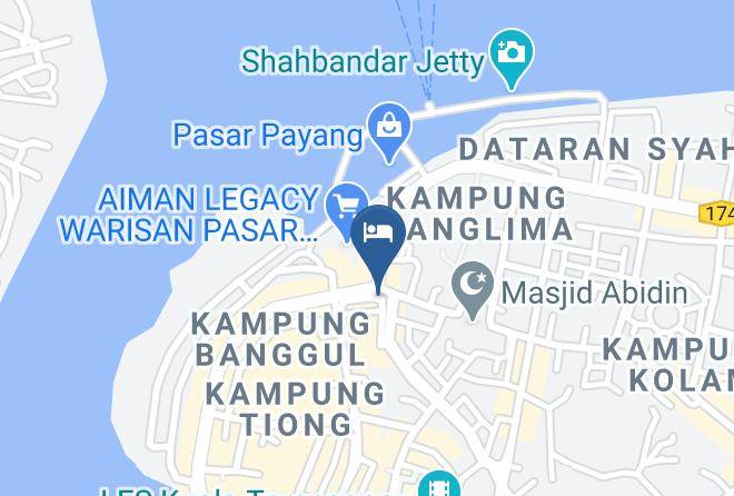 Kuala Terengganu - Uptown Eco Hotel Maps