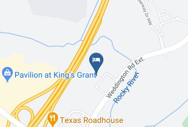 Cabarrus - Uptown Suites Extended Stay Charlotte Nc Concord Maps