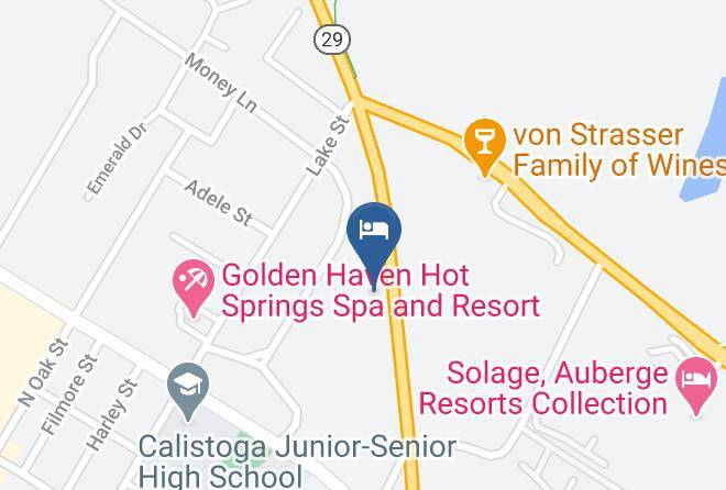Napa - Upvalley Inn & Hot Springs Maps