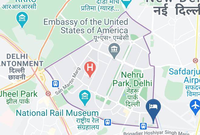 Chanakyapuri - Upvan Resort Maps