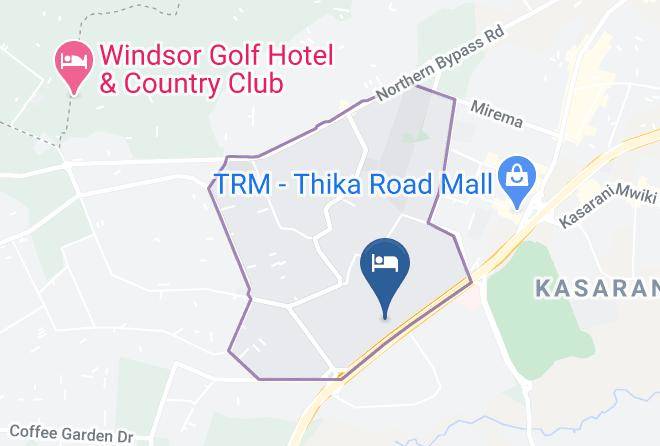 Nairobi - Upways Hotels Maps