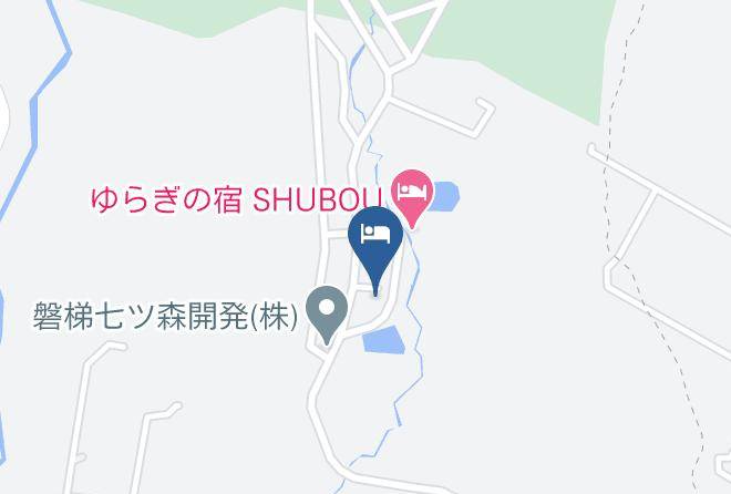 Bandai Townyama District - Urabandai Kokumin Lodging Maps