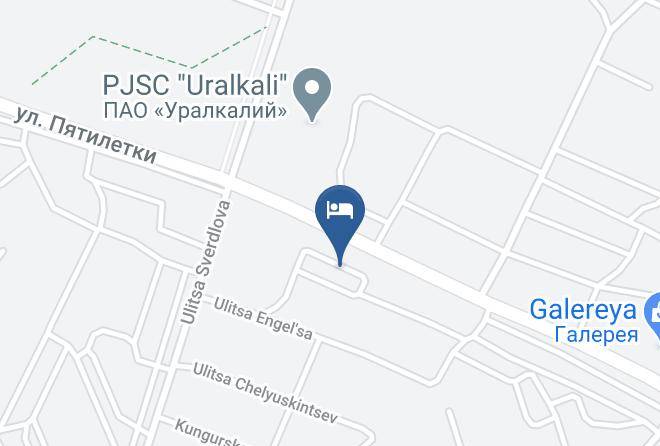 Uralkaliy Gostinitsa Map