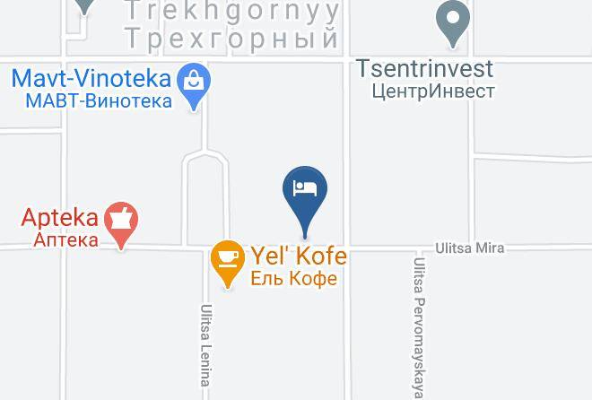 Trekhgornyy - Uralochka Gostinichnyy Kompleks Maps