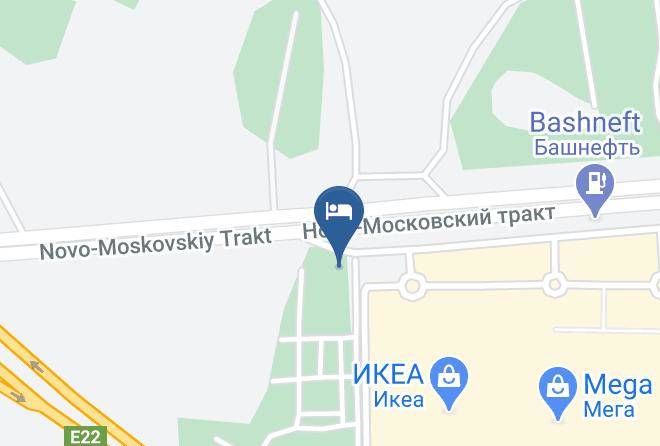 Yekaterinburg - Uralsky Teremok Hotel Maps
