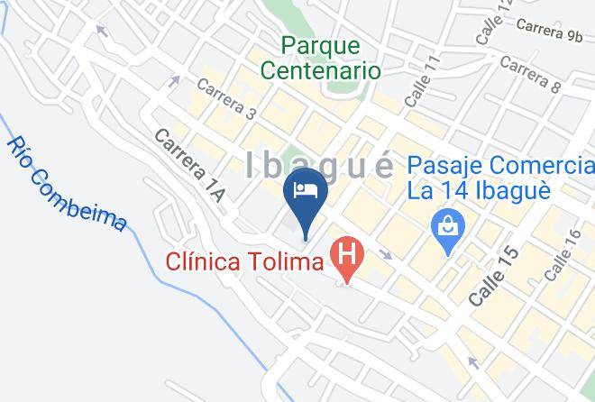 Ibague - Urapanes Del Bosque Turismo Rural Maps