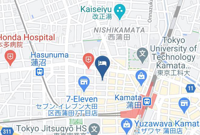 Ota Ward - Urbain Tokyo Haneda Kamata Maps