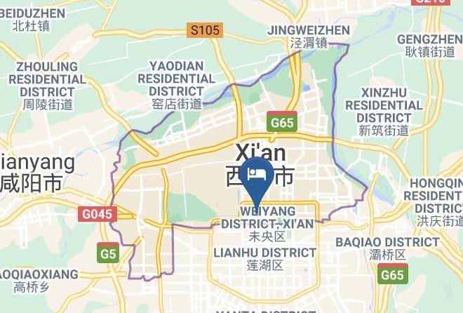 Xi An - Urban 118 Chain Hotel Maps