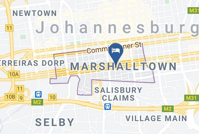 City Of Johannesburg - Urban Backpackers Maps