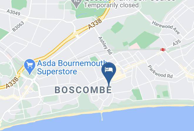 Bournemouth - Urban Beach Boutique Hotel Maps