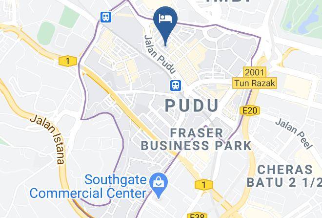Kuala Lumpur - Urban Bird Hotel Maps