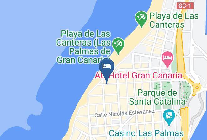 Las Palmas - Viuter Sunset Vista Las Canteras Maps