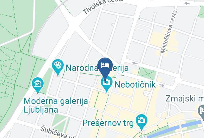 Ljubljana - Urban Hotel Maps