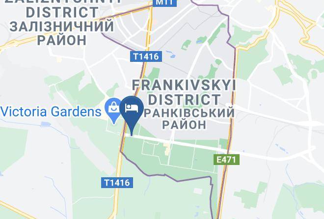 Lviv - Urban Hotel Maps