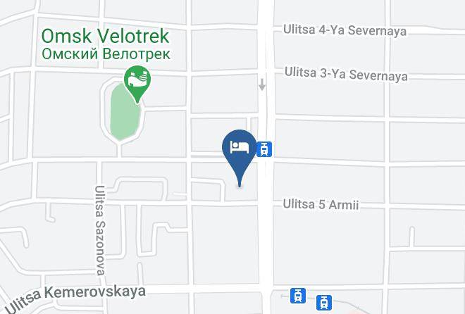 Omsk - Urban Hotel Maps